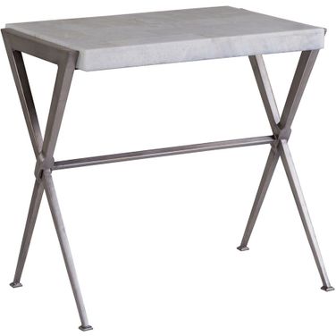 Signature Designs Greta Rectangular End Table In Gray