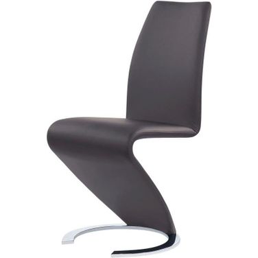 Grey Horseshoe Dining Chair