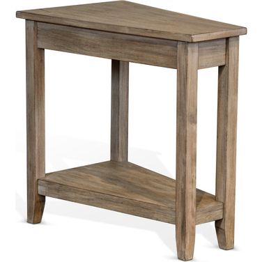 Chair Side Table In Grey