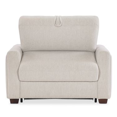 Griffin Twin Sleeper Chair In Beige