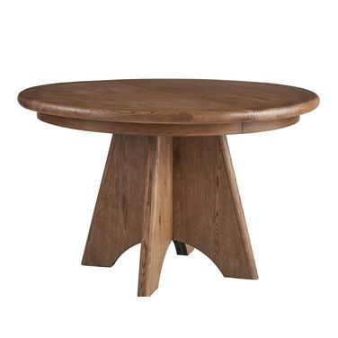 Griffith Park Round Dining Table In Sienna