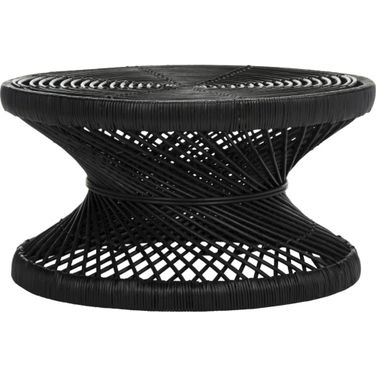 Grimson Black Large Bowed Coffee Table
