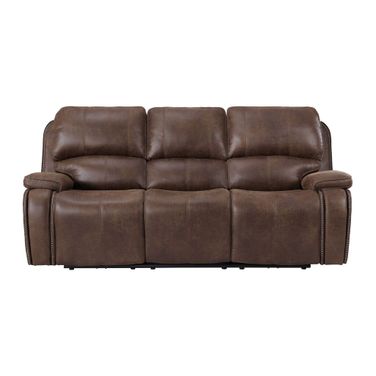 Grover Power Motion Sofa with Head Recliner In Brown