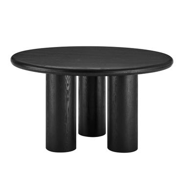 Gunda 53 Inch Round Table In Black