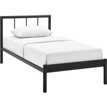 Gwen Brown Twin Bed Frame