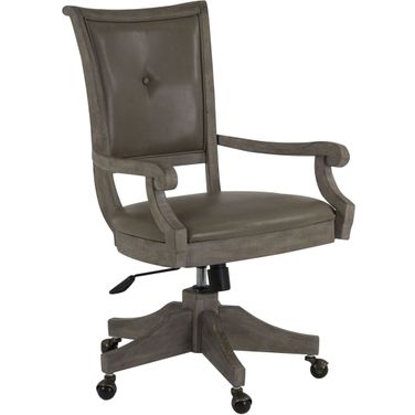 Lancaster Dove Tail Grey Swivel Chair