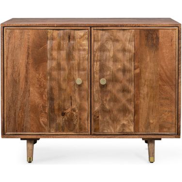 Hadley 37 Inch Wide Wood Accent Cabinet In Brown
