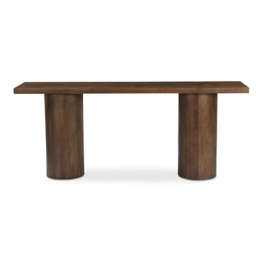 Hadley Console Table In Warm Brown