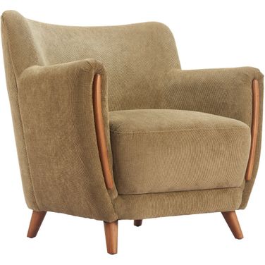 Hako Accent Chair In Olive Green