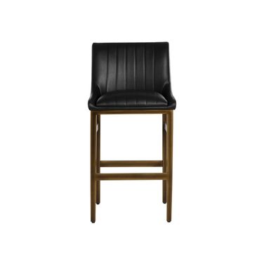 Halden Barstool In Bravo Black