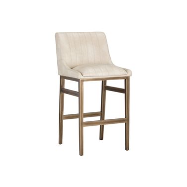 Halden Barstool In Bravo Cream