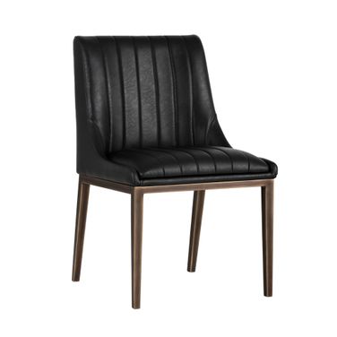 Halden Dining Chair Set of 2 In Vintage Black