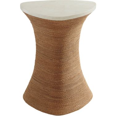 Palm Desert Haley Woven Accent Table In Sonoran