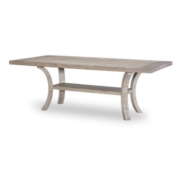 Halifax Trestle Table In Flax and Java