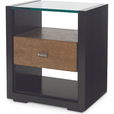 Hallam Nightstand In Melange