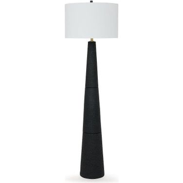 Hallburg Floor Lamp In Black