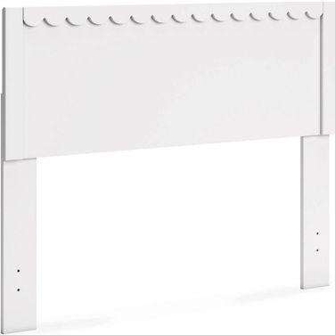 Hallityn Full Panel Headboard In White