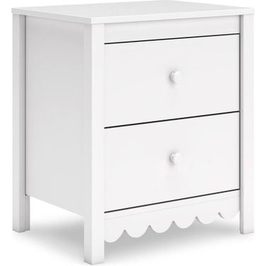Hallityn Nightstand In White