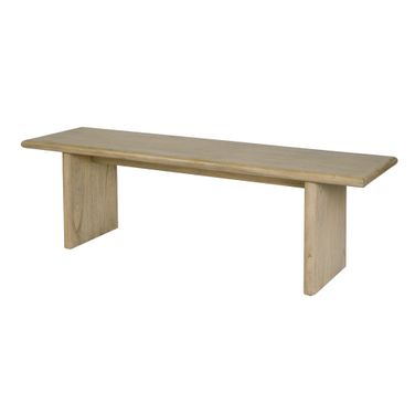 Halmstad Wood Dining Bench In Light Brown
