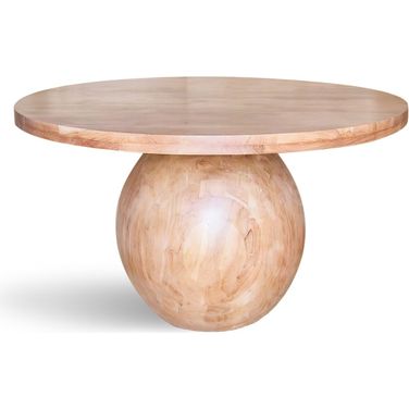 Halton Dining Table In Acacia Wood