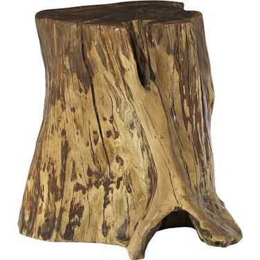 Hidden Treasures Tree Trunk Accent Table