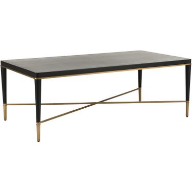 Hamlet Cocktail Table In Black and Gold