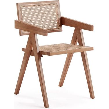 Hamlet Dining Arm Chair In Nature Cane
