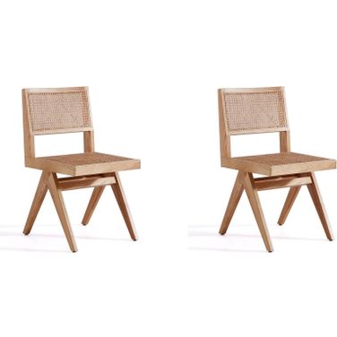 Hamlet Dining Chair In Nature Cane Set of 2