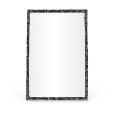 Hammer Iron Mirror In Black