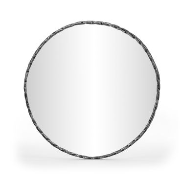 Hammer Iron Mirror In Black