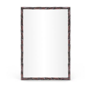Hammer Iron Mirror In Brown