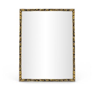 Hammer Iron Mirror In Gold