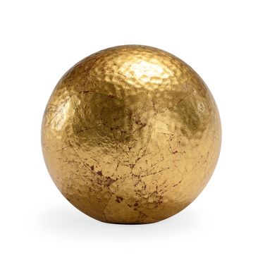 Hammered Ball - Medium In Gold