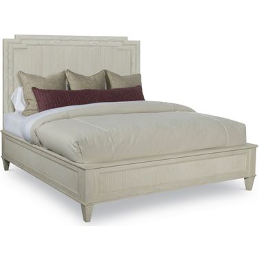 Hampton King Bed In Chalk