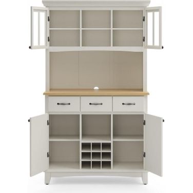 Hampton Off White Buffet with Hutch 5100-0021-12