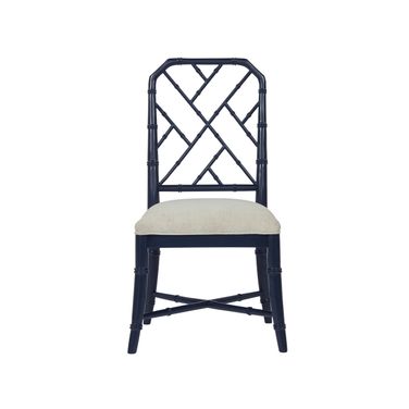 Hanalei Bay Side Chair In Cerulean Blue