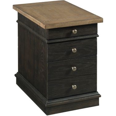 Charging Chairside Table In Black