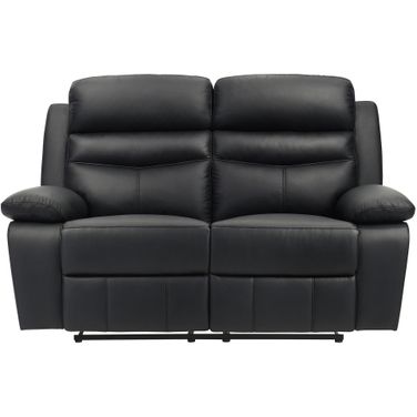 Hancock Double Reclining Loveseat In Black