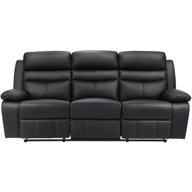 Hancock Double Reclining Sofa In Black