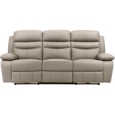 Hancock Power Double Reclining Sofa In Beige