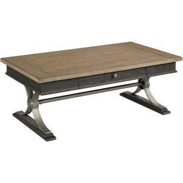 Hancock Rectangular Coffee Table In Black