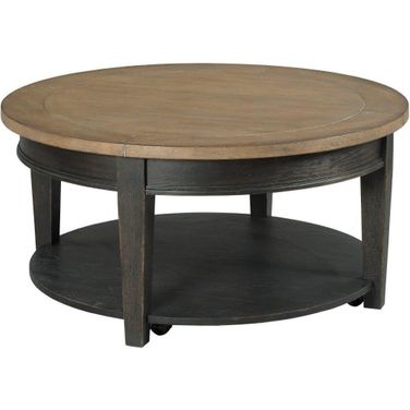 Hancock Round Coffee Table In Black