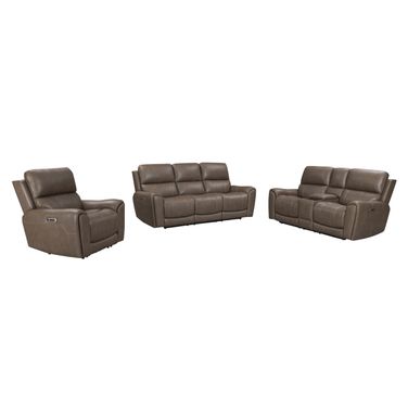 Hancock Zero Gravity Power Reclining Living Room Set In Bette Hazel