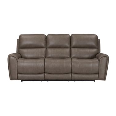 Hancock Zero Gravity Power Reclining Sofa with Drop Down Table with Headrest and Footrest In Bette Hazel