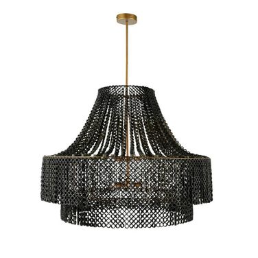 Hannie Large Chandelier In Gray Wash