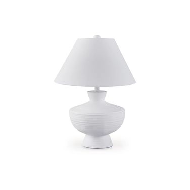 Harelwood Table Lamp In White