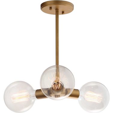 Harkin Gold 3 Light 18 Inch Dia Adjustable Pendant