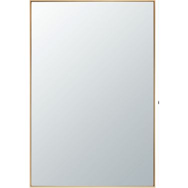 Harlon Mirror in Brass
