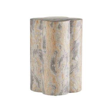 Harlow Accent Table In Sahara Faux Marble