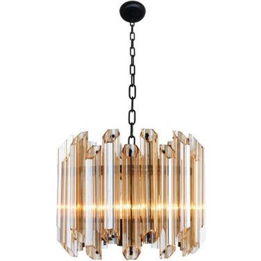 Harmonie Amber Glass Fixture